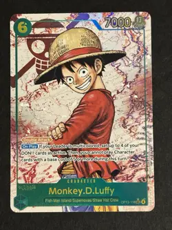 Monkey.D.Luffy (118) (Parallel) OP13-118 Carrying On His Will Foil - Image 1