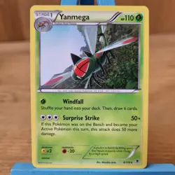 Yanmega 4/119 XY Phantom Forces Pokemon Card TCG - Image 1
