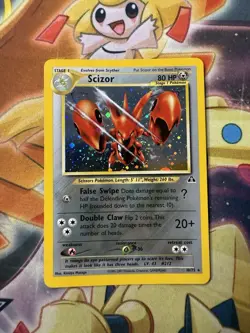 Scizor 10/75 Neo Discovery 2001 Holo Rare WOTC Pokemon Card TCG - NM - Image 1