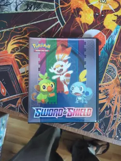 Pokemon - Sword & Shield - GameStop Jumbo Card Binder + 2 Bonus Jumbo Cards - Image 1