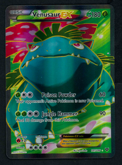 Pokemon Venusaur EX Full Art XY Base Set 141/146 (LP) - Image 1