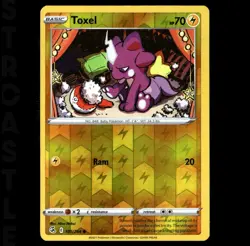 Toxel 105/264 Fusion Strike - Reverse Holo - Common - Pokémon Card TCG - Image 1