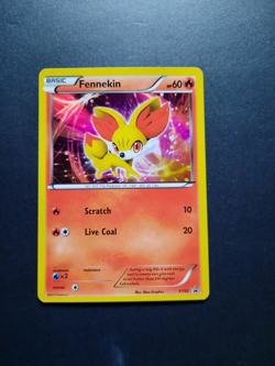Pokemon - XY Black Star Promo Fennekin Holo - XY02 - Image 1