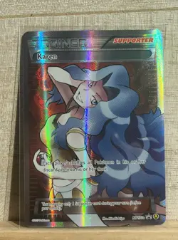 Pokemon Karen - Promo Alternate Art Promos XY177a LP / NM - Image 1