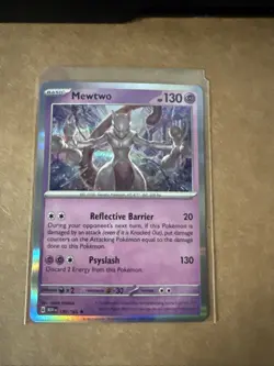2023 Pokemon Mewtwo #150/165 Holo Rare Scarlet & Violet 151 NM - Image 1