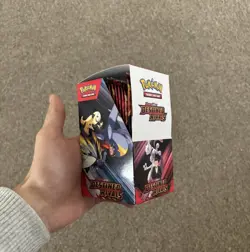 Pokemon TCG Destined Rivals Half Booster Box 18 Packs 🌟| NEW ✅| UNSEALED ✅ - Image 1