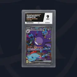 Pokemon ACE 9 MINT Team Rockets Crobat EX SAR 127/098 Glory Team Rocket JPN - Image 1
