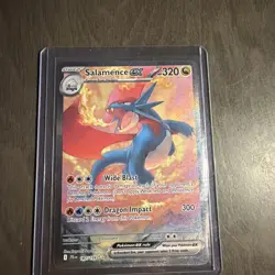 Pokemon TCG Salamence EX Journey Together Full Art 187/159 SIR MINT! - Image 1