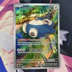 Snorlax Promo 051 Scarlet and Violet 151 Pokemon TCG NM - Image 1