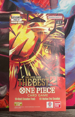 One Piece TCG PRB-02 Sleeved Booster Pack English Premium Best Vol 2 Blister - Image 1