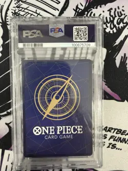 Monkey D. Luffy 2024 Foil One Piece Day Promo Japanese ST10-006 SR PSA 10 - Image 2