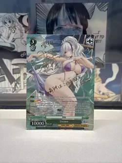 Weiss Schwarz Azur Lane 2 (ENG) - Unzen (SP) - AZL/S119-E044SP - GOLD SIGNATURE - Image 1