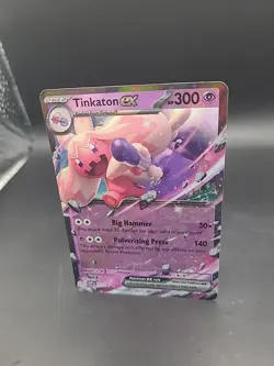 Pokemon TCG Card - Tinkaton ex – SVP 031 – Black Star Promo - Image 3