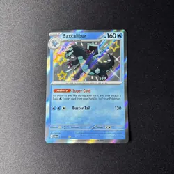Baxcalibur 130/091 Paldean Fates Shiny Rare Pokemon Card - Image 1
