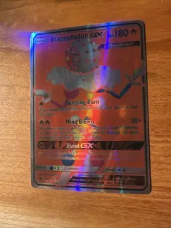 Blacephalon GX Full Art Ultra Rare Pokemon card from the Sun & Moon Lost Thunder - Image 4