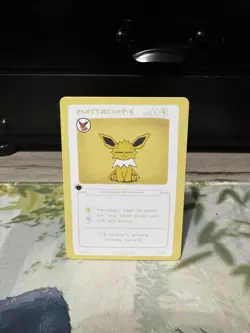 Pokederp Wattacootie 14/25 - Jolteon Pokemon Derpy Fan Art Card - Image 1