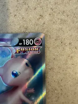 Pokemon Mew V Full Art Ultra Rare 250/264 Fusion Strike Holo English Card - Image 3