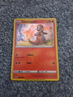 Charmander SWSH092 Pokemon Sword & Shield Black Star Promo Holo Card - Image 1