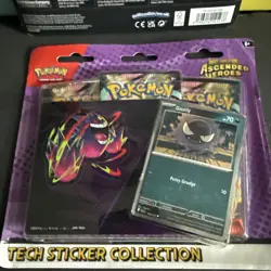 Pokemon Cards Ascended Heroes Tech Sticker Collection - Charmander & Gastly (2) - Image 3