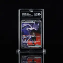 Team Rocket's Mewtwo ex SAR 237/193 MEGA Dream Pokemon Card Japanese TAG 10 - Image 1