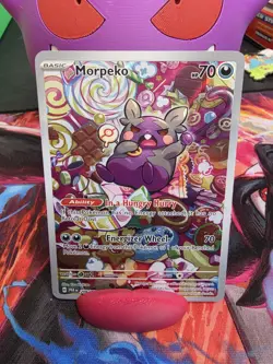Pokemon - Morpeko - 206/182 - SV Paradox Rift - Illustration Rare Card - Image 1