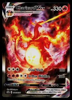 Pokemon Card - Charizard VMAX Sword & Shield Promo SWSH261 Holo Promo - Image 1