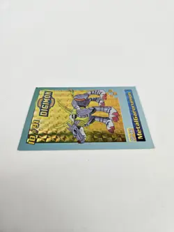 MetalGarurumon ID #91 - Digimon Exclusive Toy Promo Card Bandai 1999 Foil Holo - Image 3