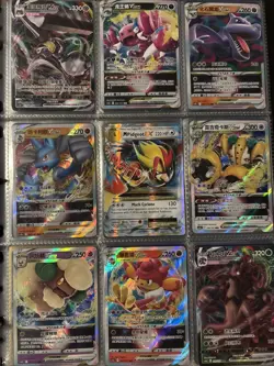 Pokemon 108 Card Lot Collection Binder XY Mega, EX, Vmax, Vstar, V, Holo - Image 4