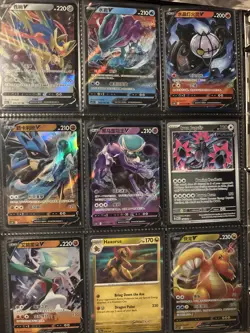 Pokemon 108 Card Lot Collection Binder XY Mega, EX, Vmax, Vstar, V, Holo - Image 5