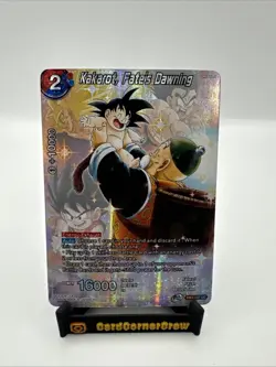 Dragon Ball Super Card Game Kakarot FHistory of Son Goku DB3-127 Foil Near Mint - Image 1