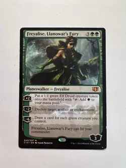 Freyalise, Llanowar's Fury - MTG Commander 2014 - MP - Image 1