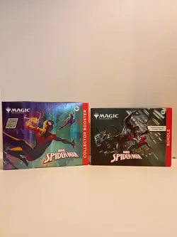 Magic The Gathering Spider-Man Collector Booster Box & Bundle Factory Sealed - Image 1