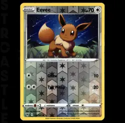 Eevee 130/185 Vivid Voltage - Reverse Holo Common - Pokémon Card TCG - Image 1