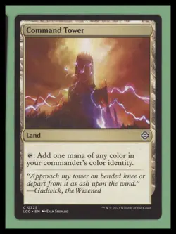 1 x Command Tower - Commander: The Lost Caverns of Ixalan - NM-Mint - MTG - Image 1