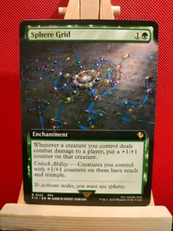 Sphere Grid (Extended Art) - Final Fantasy Commander - NM - MTG - Image 1