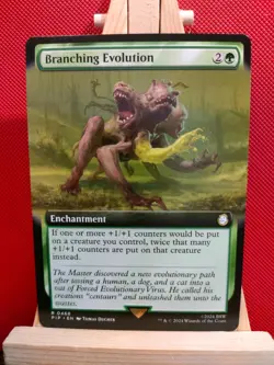 Branching Evolution (Extended Art) - Fallout - Rare - NM (See Pics) MTG - Image 1