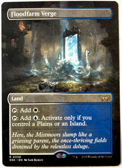 MTG Floodfarm Verge BORDERLESS Duskmourn: House of Horror 330 NM - Image 1