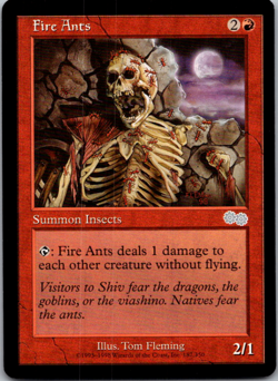 Fire Ants U Urza's Saga 187 NM - Image 1