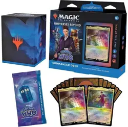 MTG Doctor Who Masters of Evil Commander Deck | Precon | Magic Universes Beyond - Image 1
