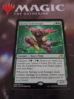 MTG. 4x Spring-Leaf Avenger. Kamigawa: Neon Dynasty. Pack Fresh - Image 1