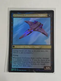 Cyclonus, the Saboteur M Universes Beyond: Transformers 9 LP - Image 2