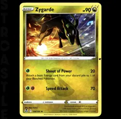 Zygarde 134/195 - Silver Tempest - Common - Pokémon Card TCG - Image 1