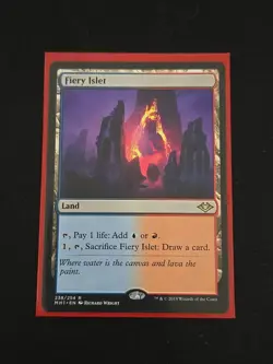 MTG, Fiery Islet Modern Horizons Regular NM - Image 1