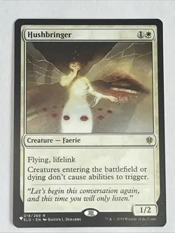 Hushbringer 18 Rare Throne of Eldraine Near Mint - Image 1