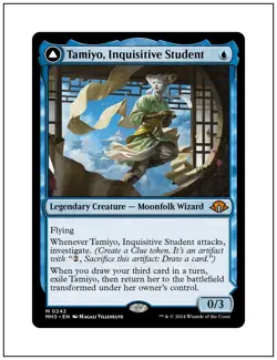1x Tamiyo, Inquisitive Student, Magic MTG NM - Image 1