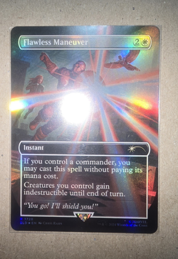 MTG - SLD - Flawless Maneuver - Rainbow Foil - #1728 - NM/M - Image 1