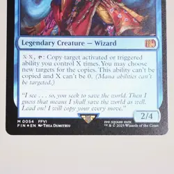 Gogo, Master of Mimicry 54 Foil MTG FIN Final Fantasy NM - Image 3
