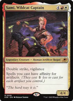 Sami, Wildcat Captain M Promo Pack: Edge of Eternities 226 NM - Image 1