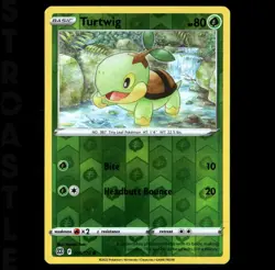Turtwig 006/172 Brilliant Stars - Reverse Holo Common - Pokémon Card TCG - Image 1