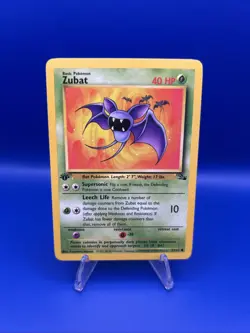 First Edition Zubat Fossil 57/62 - Pokemon TCG - Image 1